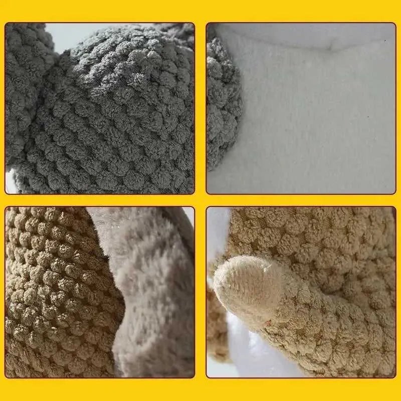 Funny Squirrel Koala Plush Dog Squeaky Toys Small Large Dogs Interactive Bite Resistant Toy Pets Accessories Supplies - Finnigan's Play Pen