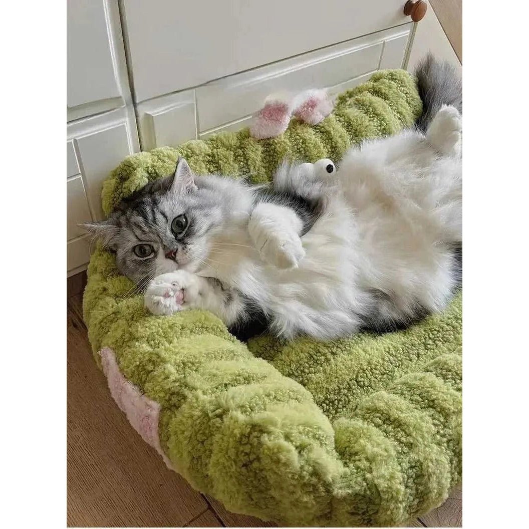 Puppy special sofa kennel winter warm pet Internet celebrity cat nest small dog dog sleeping mat cushion winter bed - Finnigan's Play Pen
