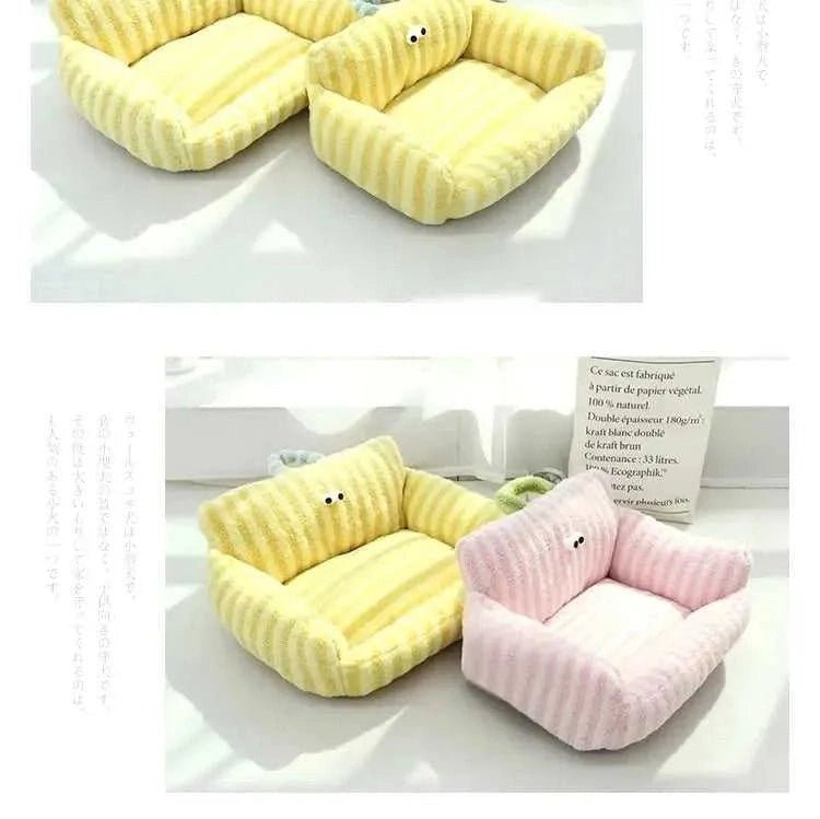 Puppy special sofa kennel winter warm pet Internet celebrity cat nest small dog dog sleeping mat cushion winter bed - Finnigan's Play Pen