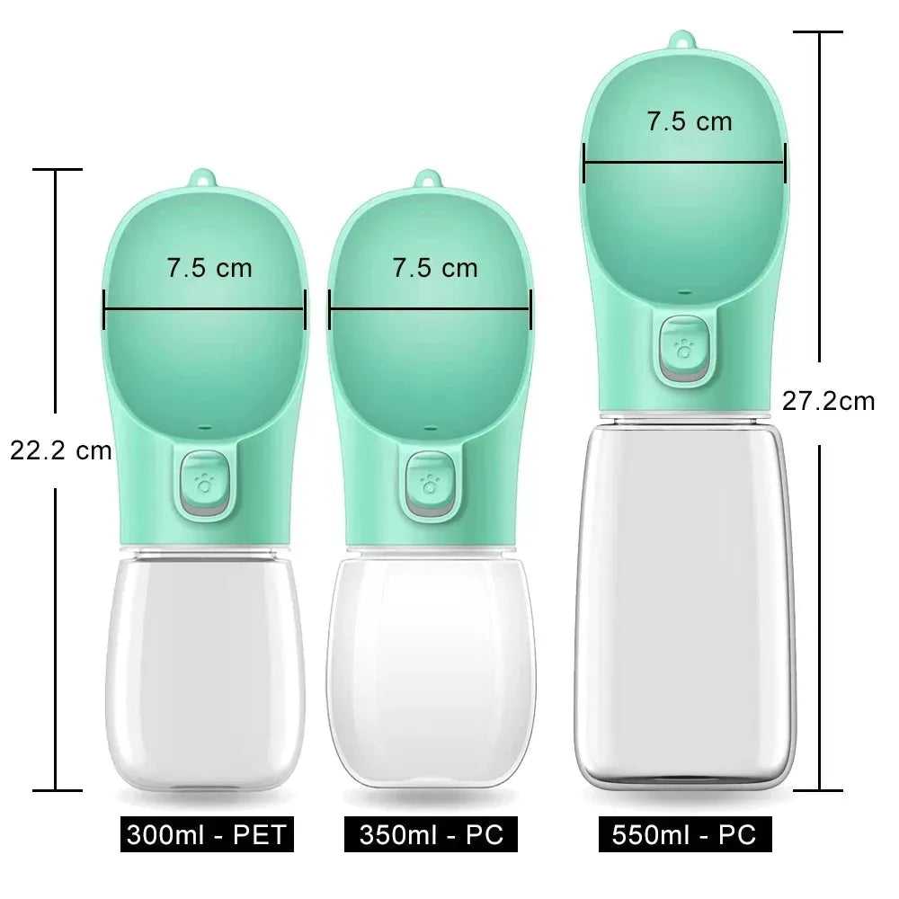 Portable Dog Water Bottle For Small Large Dogs Cat Outdoor Leakproof Walking Drinking Bowls Chihuahua French Bulldog Supplies - Finnigan's Play Pen