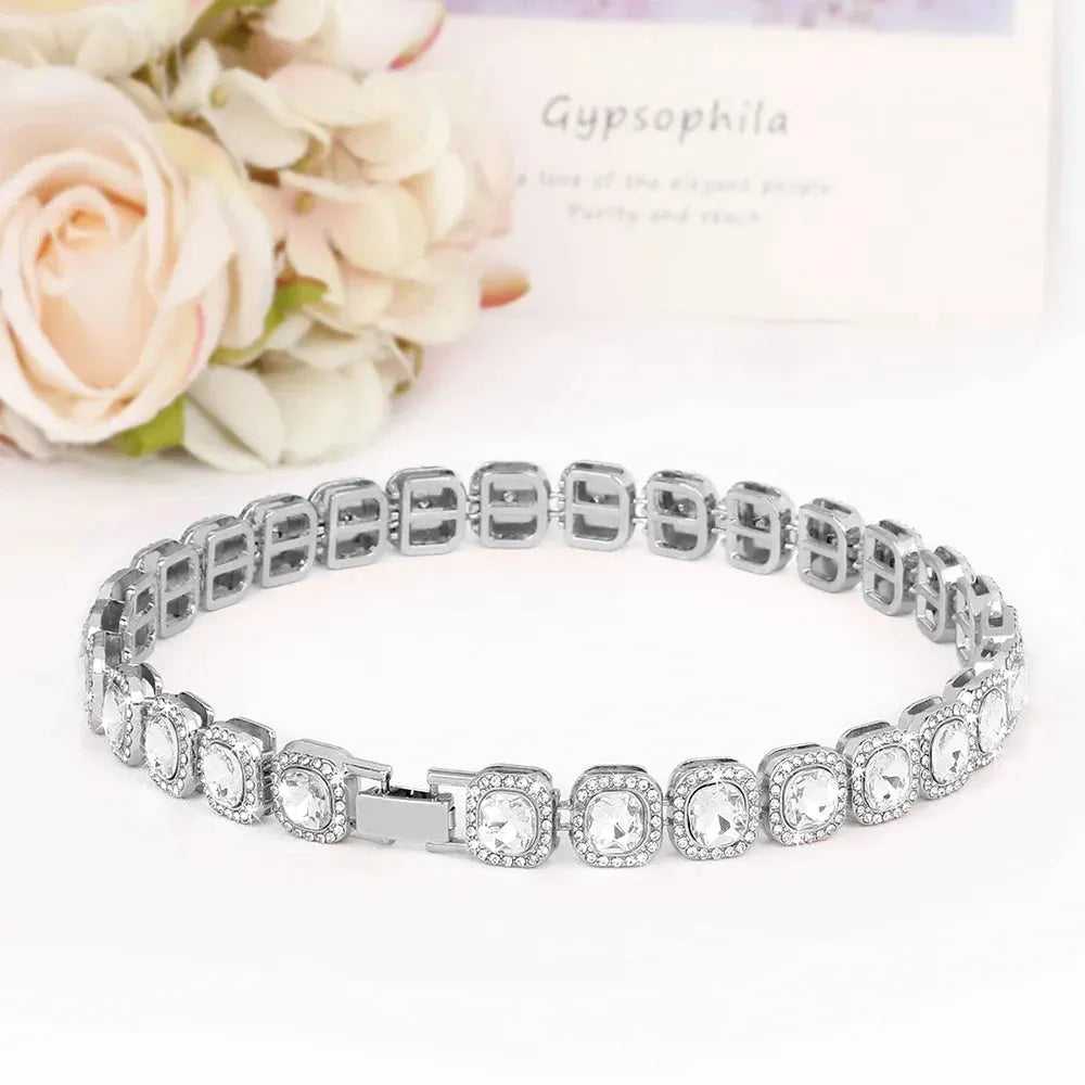 Bling Diamond Dog Chain Collar Crystal Rhinestone Pet Necklace Collar Luxury Shining Collars for Small Medium Dogs Cat