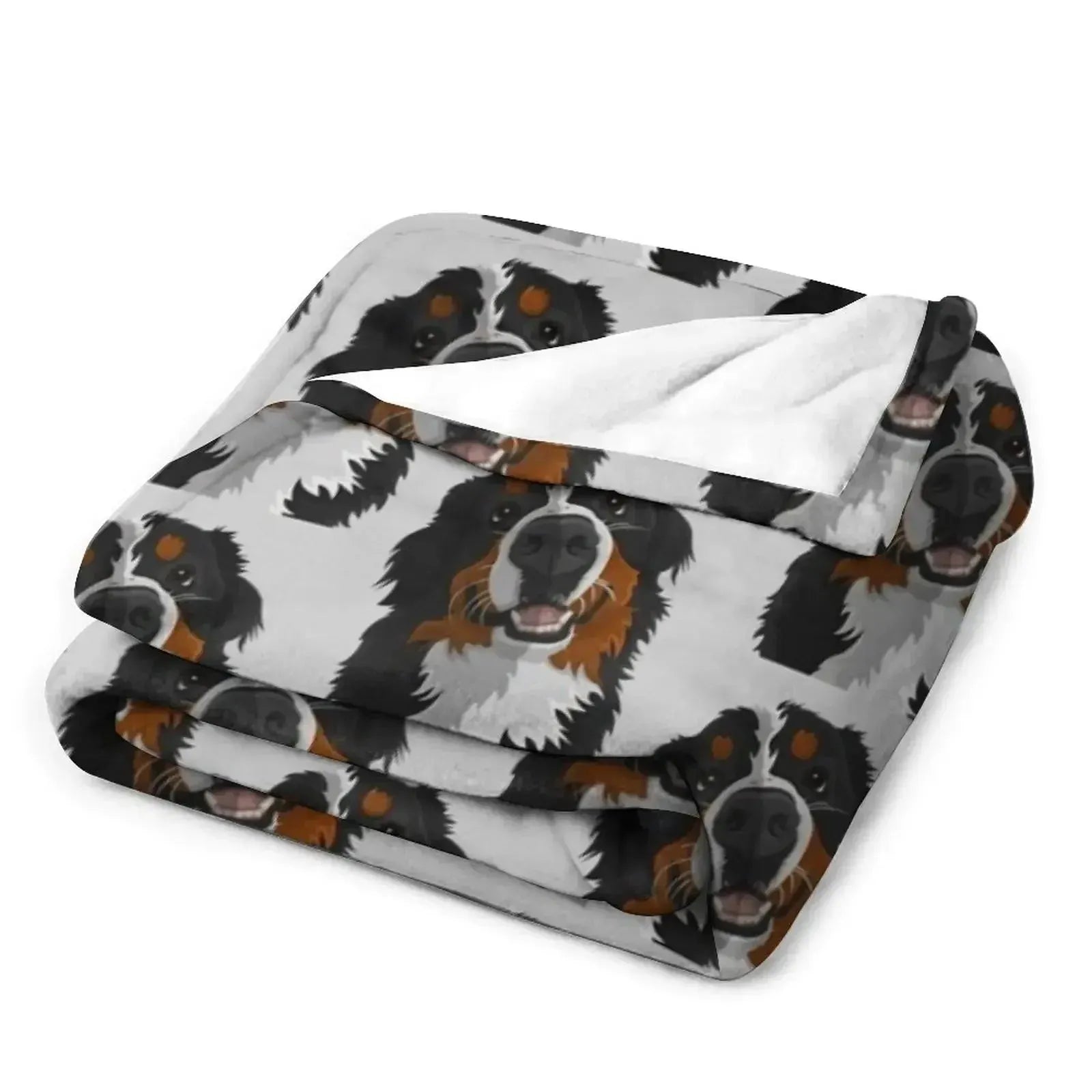 Bernese Mountain Dog Throw Blanket Luxury Designer Blanket Sleeping Bag Blanket Fashion Sofa Blankets - Finnigan's Play Pen