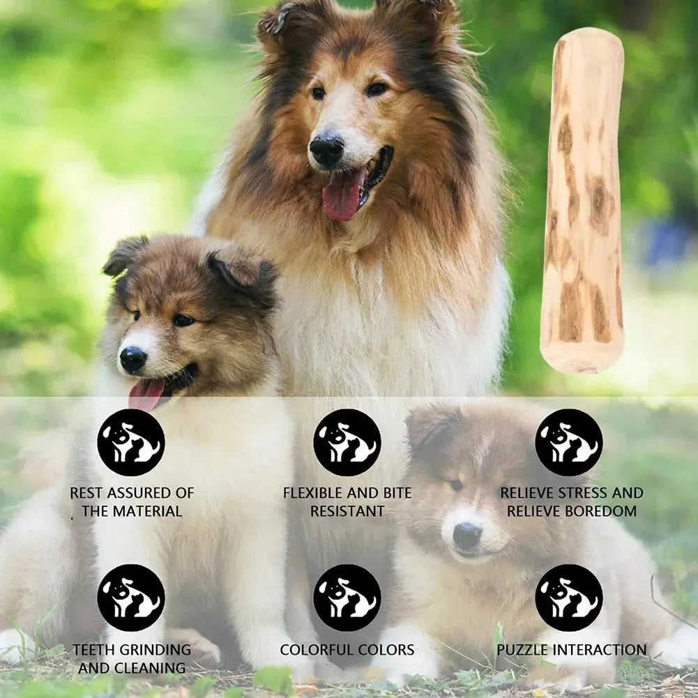 Dog Teeth Grinding Rod Wooden Chewing Toy Natural Coffee Wood Chewable Stick Bite - Resistant Pet Relieve Anxiety Toy Pet Supplies - Finnigan's Play Pen
