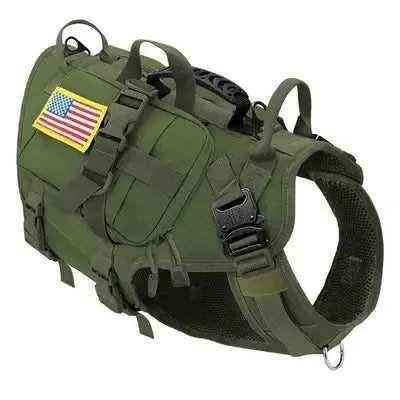 Adventure Paws Tactical Dog Harness with Essentials Bag - Finnigan's Play Pen
