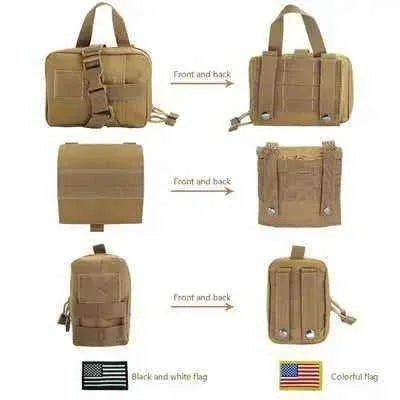 Adventure Paws Tactical Dog Harness with Essentials Bag - Finnigan's Play Pen