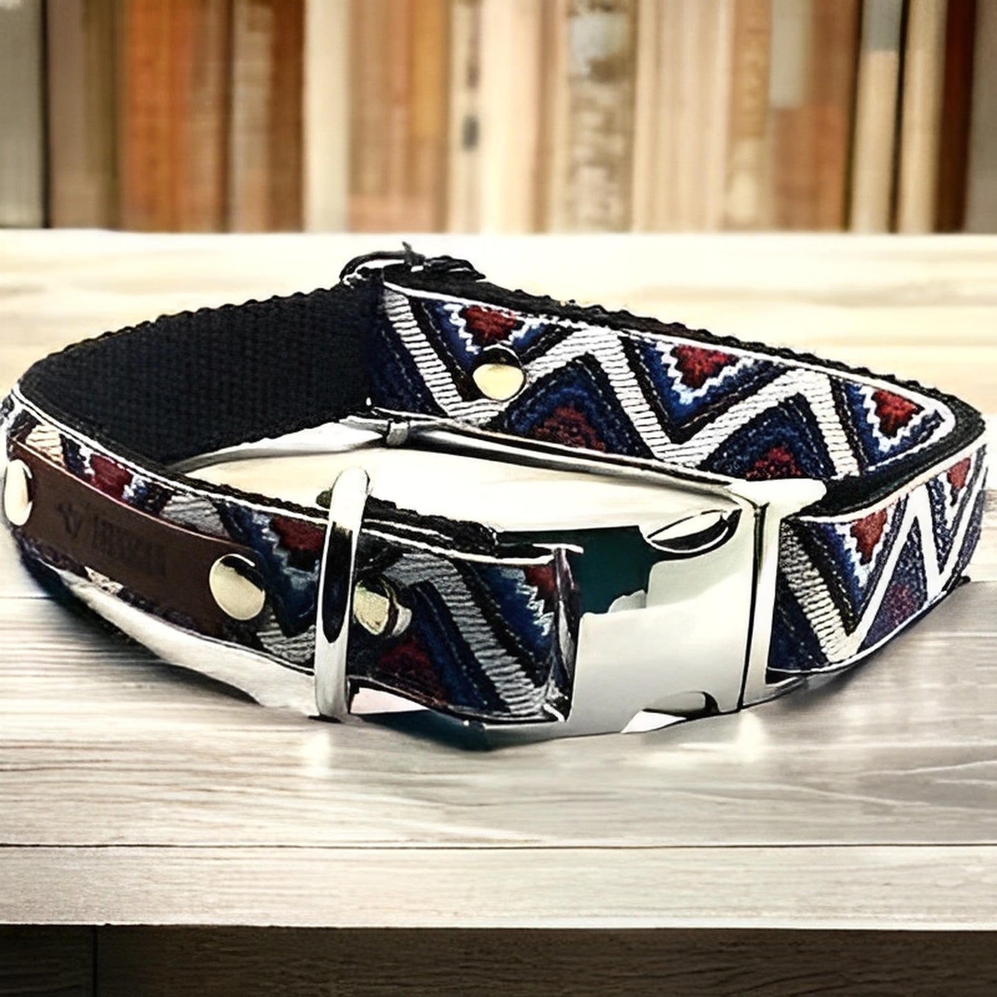 Bespoke Charm Couture Custom Canine Cotton Collar - Finnigan's Play Pen