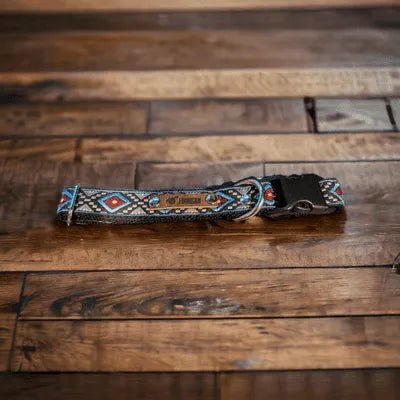 Designer's Whimsical Charm Handmade Dog Collar for Medium Breeds - Finnigan's Play Pen