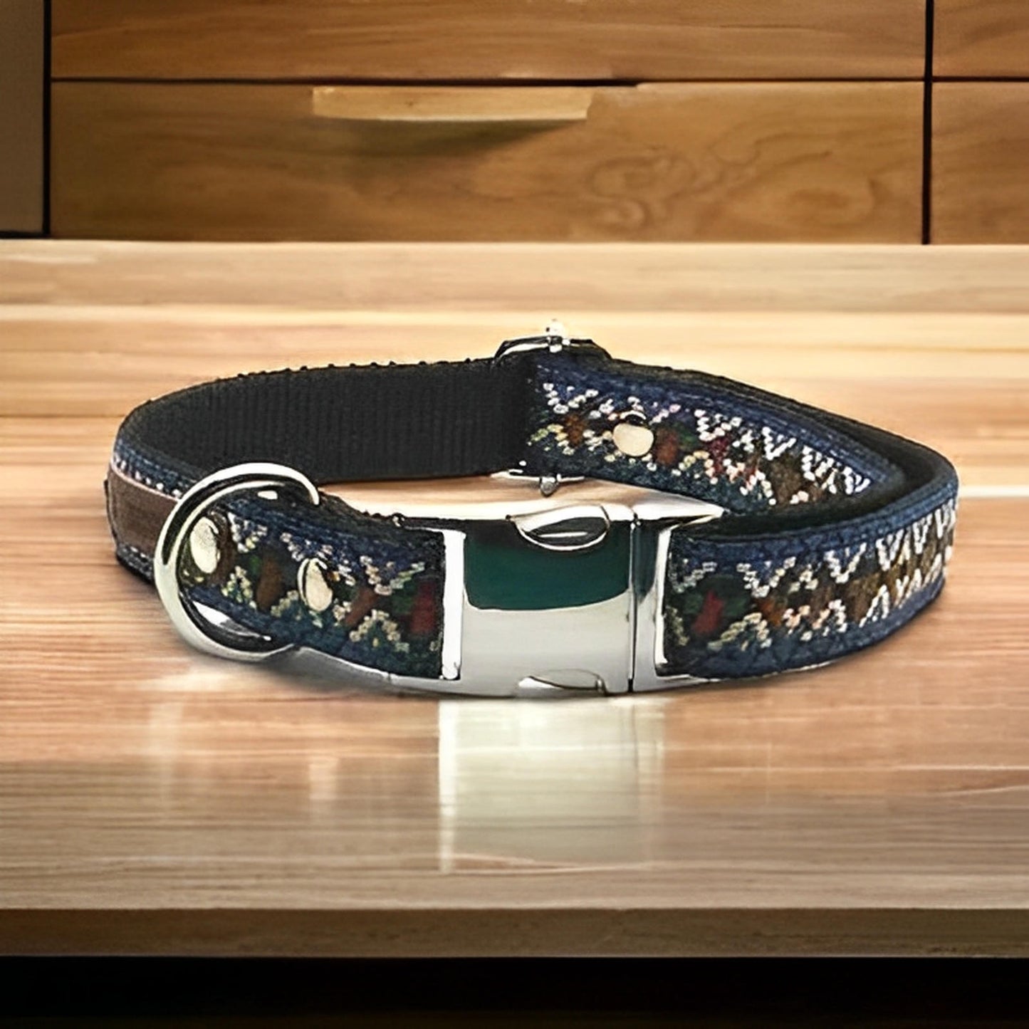 Enchanted Paws Personalised Cotton Dog Collar - Finnigan's Play Pen