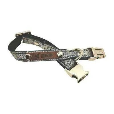 Engraved Cotton Dog Collar for Small Breeds - Finnigan's Play Pen