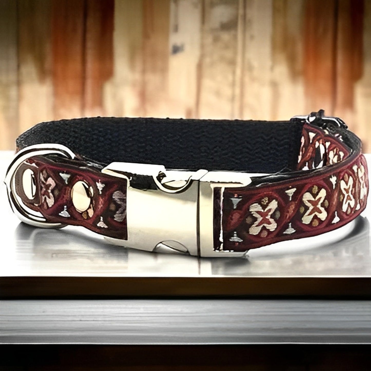 Finnigan Luxury Designer Dog Collar - Finnigan's Play Pen