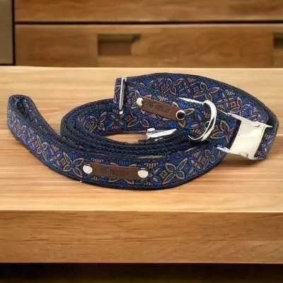 Finnigan's Big Breed Designer Dog Collar & Leash Set - Finnigan's Play Pen