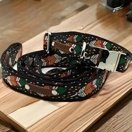 Finnigan's Designer Dream Collar Set for Large Dogs - Finnigan's Play Pen