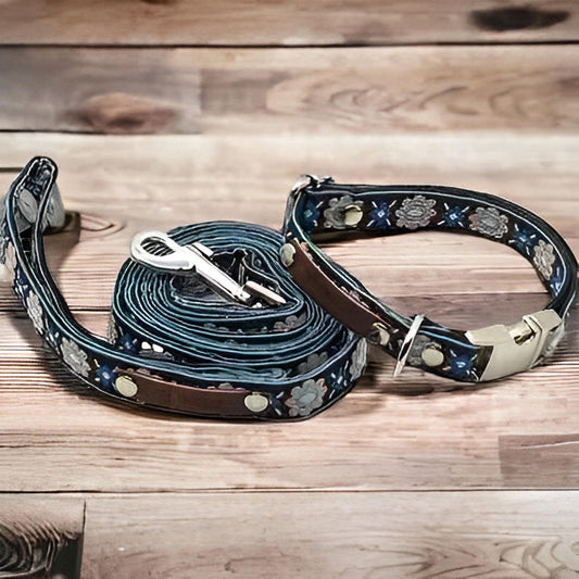 Finnigan's Handcrafted Designer Dog Collar Set - Finnigan's Play Pen