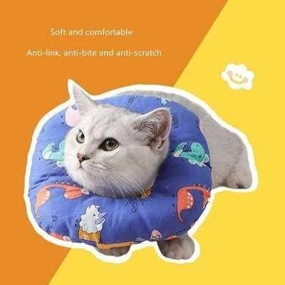 Jeweled Cotton Pet Recovery Cone by gagyive - Finnigan's Play Pen