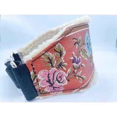 Lima Dog Ethnic Lamb Hair Martingale Collar