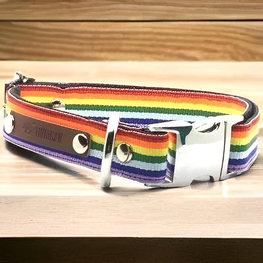 Luxury Harmony Cotton Dog Collar - Finnigan's Play Pen