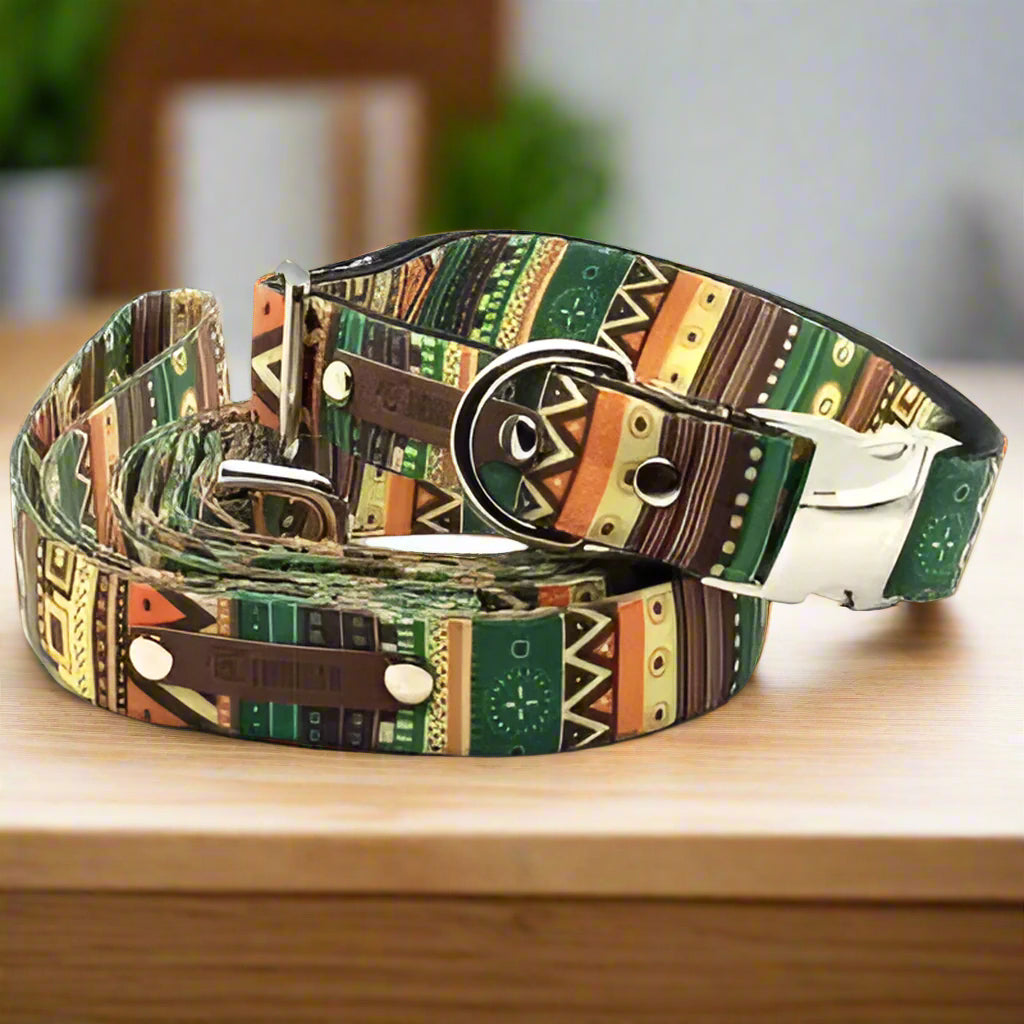 Majestic Cotton Couture Dog Collar for Large Breeds - Finnigan's Play Pen