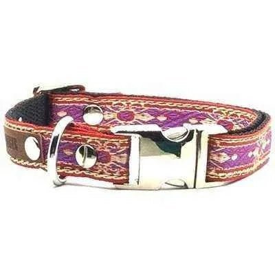 Opulent Paws Personalised Cotton Couture Dog Collar - Finnigan's Play Pen