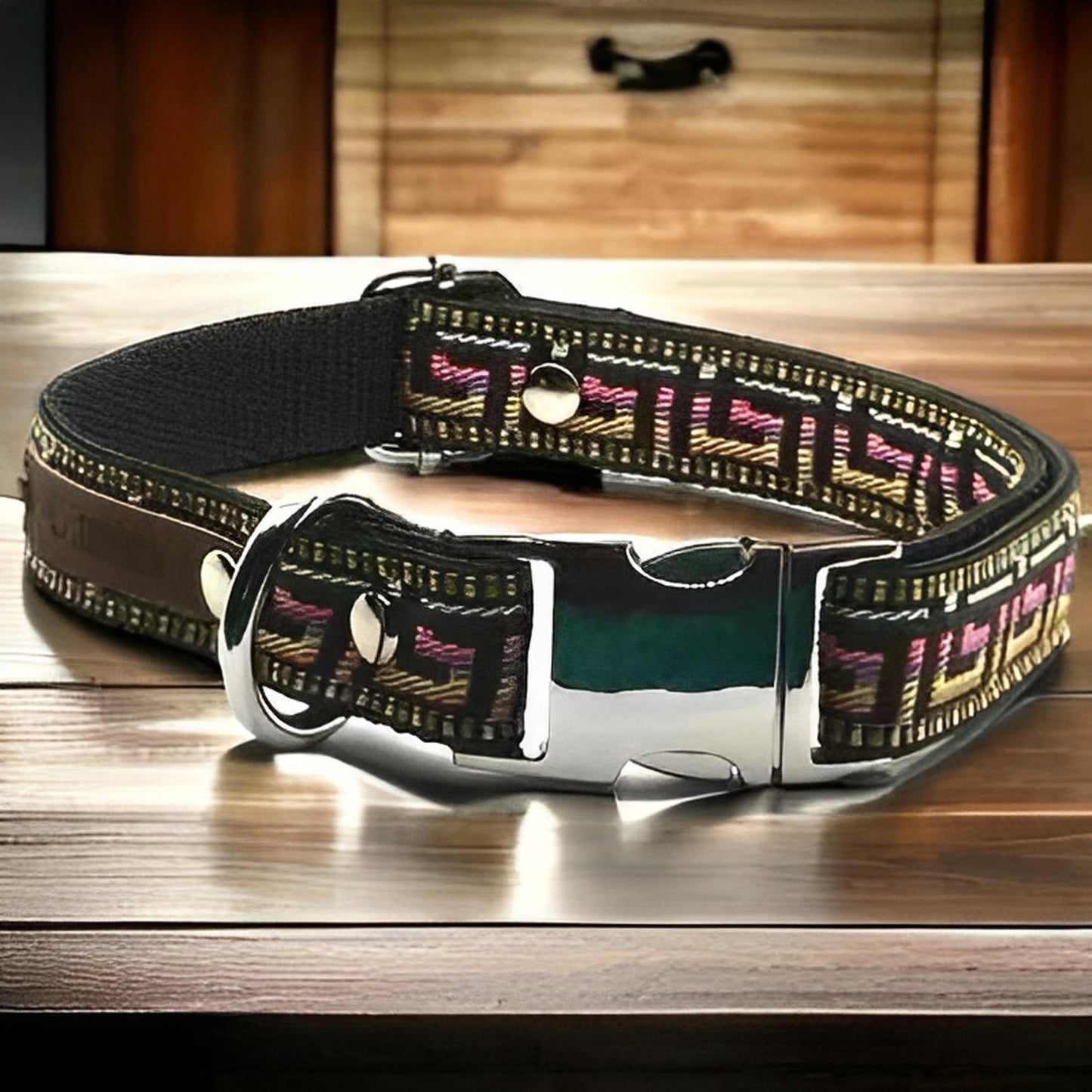 Pampered Pups Custom Cotton Dog Collar - Finnigan's Play Pen