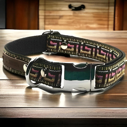 Pampered Pups Custom Cotton Dog Collar - Finnigan's Play Pen