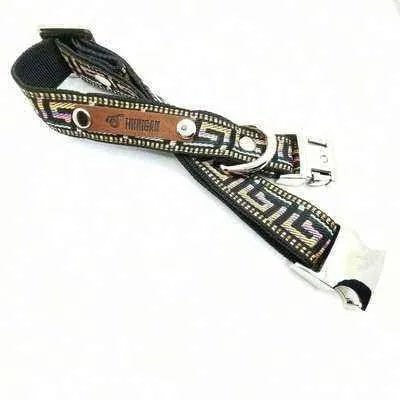 Pampered Pups Custom Cotton Dog Collar - Finnigan's Play Pen