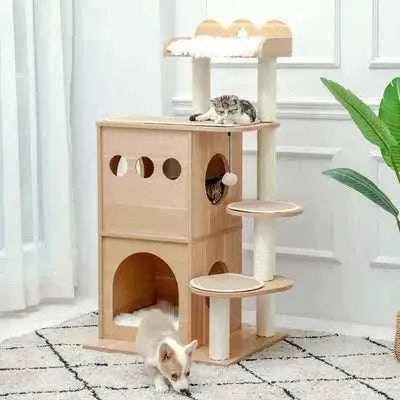PAWZ Road Deluxe Cat Tree Condo - Finnigan's Play Pen