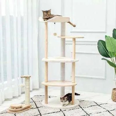 PAWZ Road Deluxe Cat Tree Condo - Finnigan's Play Pen