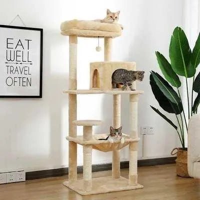 PAWZ Road Deluxe Cat Tree Condo - Finnigan's Play Pen