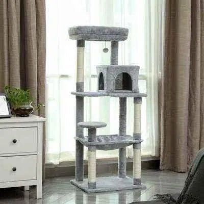 PAWZ Road Deluxe Cat Tree Condo - Finnigan's Play Pen