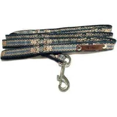 "Personalised Hand Made Chic Cotton Collar for Small Breeds" - Finnigan's Play Pen