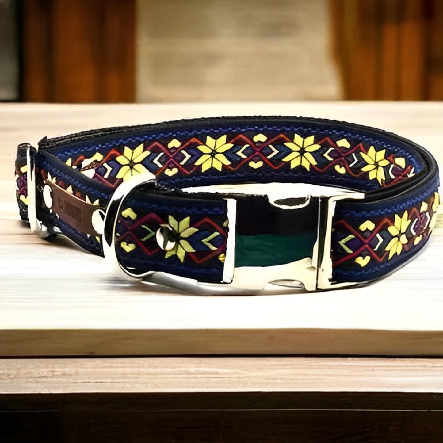Personalised Cotton Pawfect Large Dog Collar - Finnigan's Play Pen
