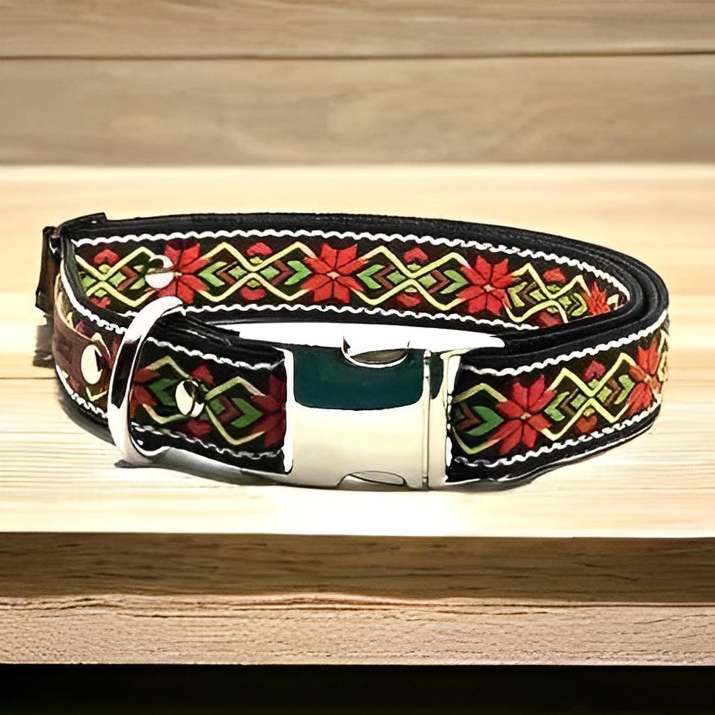 Personalised Couture Canine Velveteen Dog Collar - Finnigan's Play Pen