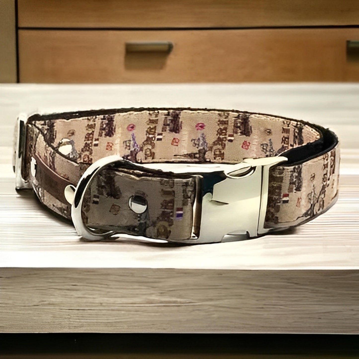 Personalised Deluxe Collar for Large Breed Pups - Finnigan's Play Pen