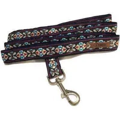 Personalised Designer Cotton Dog Collar - Finnigan's Play Pen