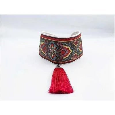 Regal Canine Ethnic Leather Collar - Finnigan's Play Pen