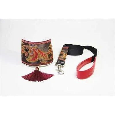 Regal Canine Ethnic Leather Collar - Finnigan's Play Pen