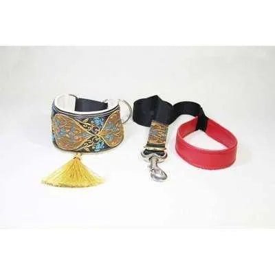 Regal Canine Ethnic Leather Collar - Finnigan's Play Pen