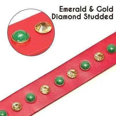Regal Diamonds Leather Pet Dog Collar š¶ - Finnigan's Play Pen