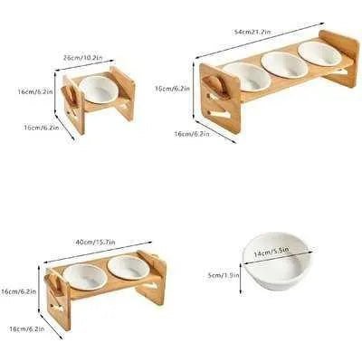 Regal Feasts Cat Dining Set - Finnigan's Play Pen