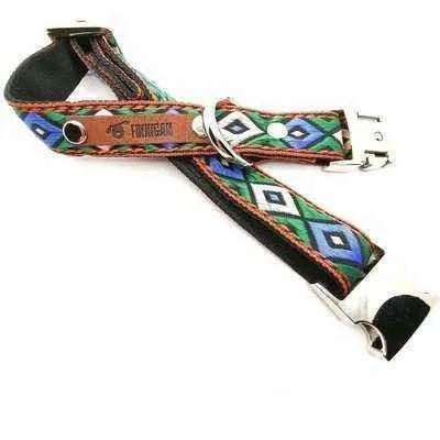 Regal Paws Designer Cotton Dog Collar š - Finnigan's Play Pen