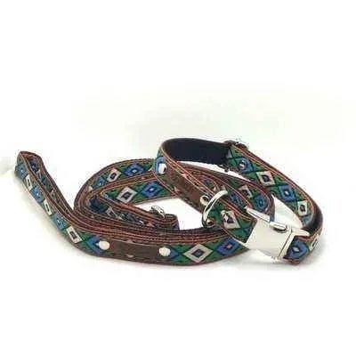 Regal Paws Designer Cotton Dog Collar š - Finnigan's Play Pen