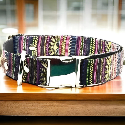 Regal Pooch Cotton Dog Collar - Finnigan's Play Pen