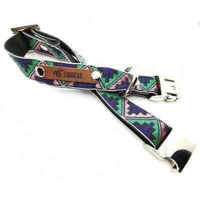 RegalPaws Personalised Pup Charm Cotton Collar - Finnigan's Play Pen