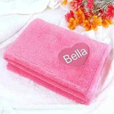 Royal Fleece Personalised Pet Blanket by Didog