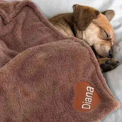 Royal Fleece Personalised Pet Blanket by Didog - Finnigan's Play Pen