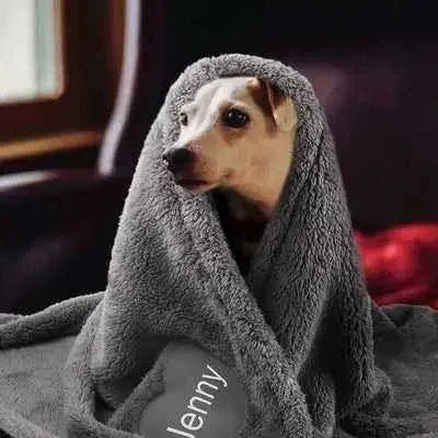 Royal Fleece Personalised Pet Blanket by Didog - Finnigan's Play Pen