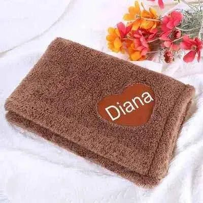 Royal Fleece Personalised Pet Blanket by Didog - Finnigan's Play Pen