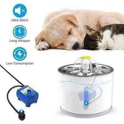 Stainless Steel Cat Water Fountain: Hydration Station for Cats