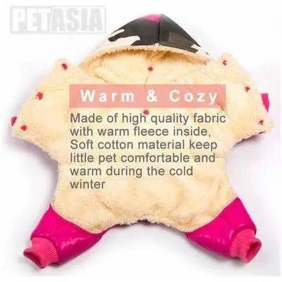 Stylish Camo Chic Winter Dog Jacket - Finnigan's Play Pen
