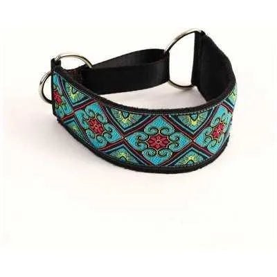 Whippet Martingale Collar: Handcrafted Elegance for Stylish Pets - Finnigan's Play Pen